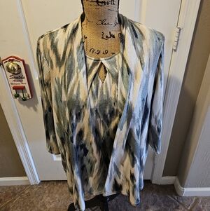 NEW ☆ Kasper 2 Piece Jacket & Top Set, Size Large, Brand NEW!